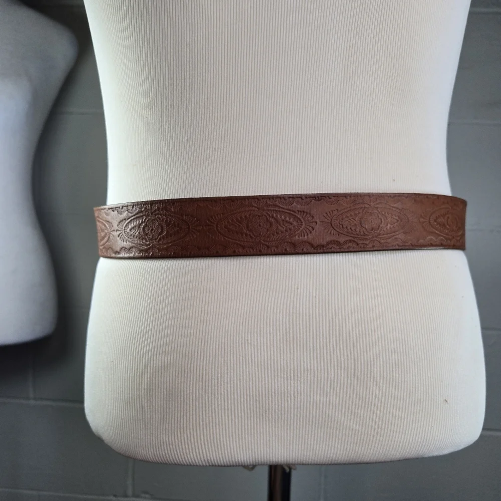 Fossil embossed brown